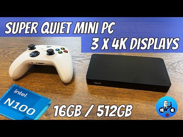 Ultra slim N100 Mini PC. MeLe Overclock 4C