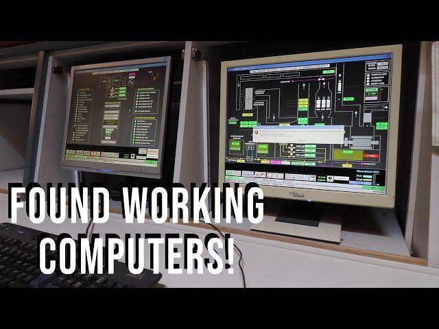 Abandoned Powerplant - Found working Computers!