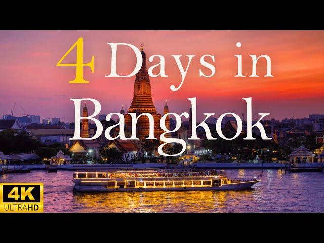 How to Spend 4 Days in BANGKOK Thailand