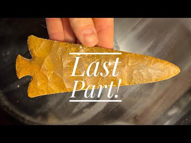 Flint-Knapping: Georgia Jasper Ross Blade (FINAL PART)