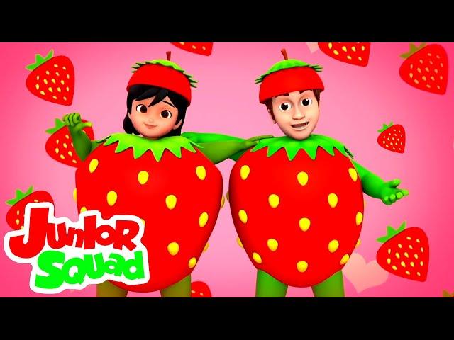 أغنية الفواكه | مقاطع فيديو تعليمية | أغنية الأطفال | Junior Squad Arabic | مرحلة ما قبل المدرسة