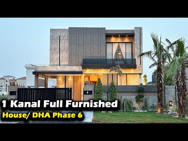 1 Kanal Full Furnished House For Sale In DHA Phase 6 Lahore @AlAliMarketing