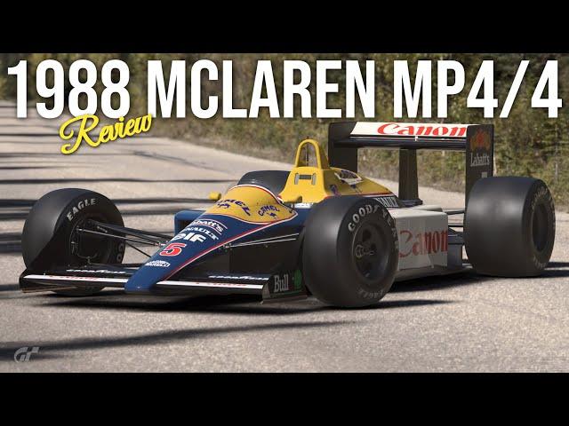 Gran Turismo 7 - 1988 McLaren MP4/4 REVIEW