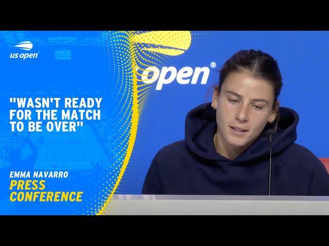 Emma Navarro Press Conference | 2024 US open Semifinal