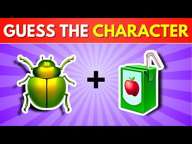 Guess the Characters by the Emojis  Movie Quiz