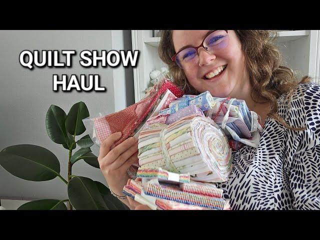 Malvern Quilt Show Haul 2023