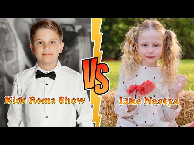 Kids Roma (Kids Roma Show) VS Like Nastya Transformation  New Stars From Baby To 2024