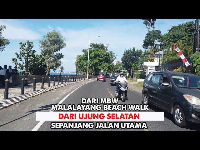 DARI MBW | SUASANA JALAN PUSAT KOTA MANADO