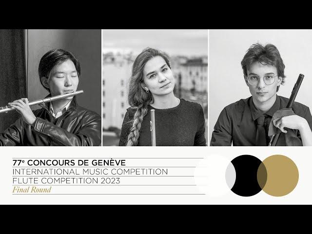 LIVE STREAM | 77th Concours de Genève - Flute Final Round