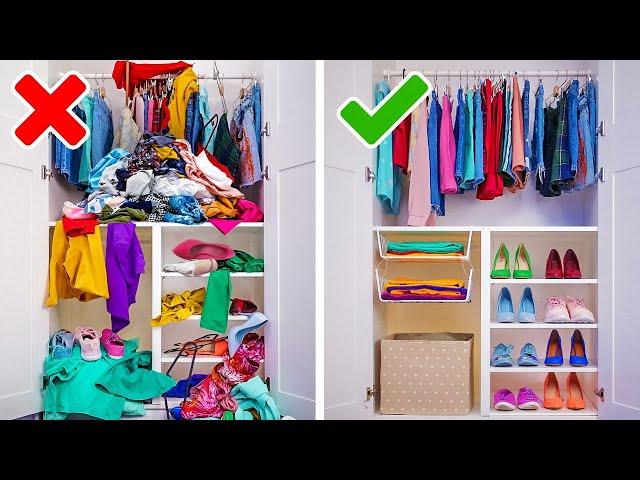 20 GENIALES TRUCOS DE ORGANIZACIÓN | IDEAS GENIALES Y MANUALIDADES PARA TRANSFORMAR TU HOGAR