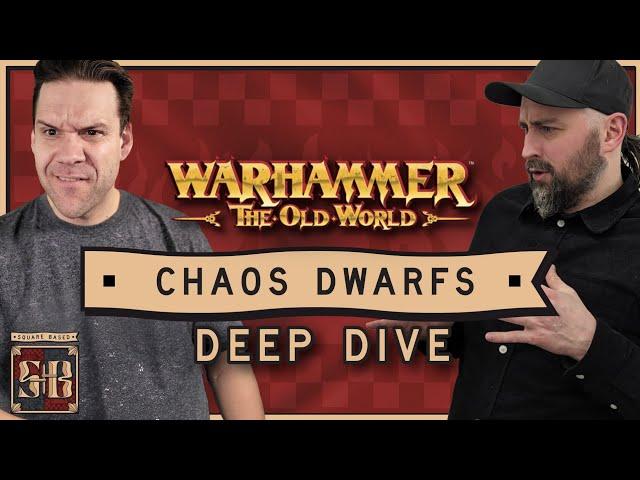 Chaos Dwarfs List Building Strategy | Warhammer the Old World | DEEP DIVE