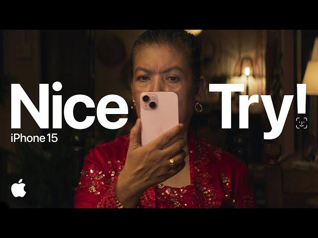 iPhone 15 Face ID | Nice Try! | Apple