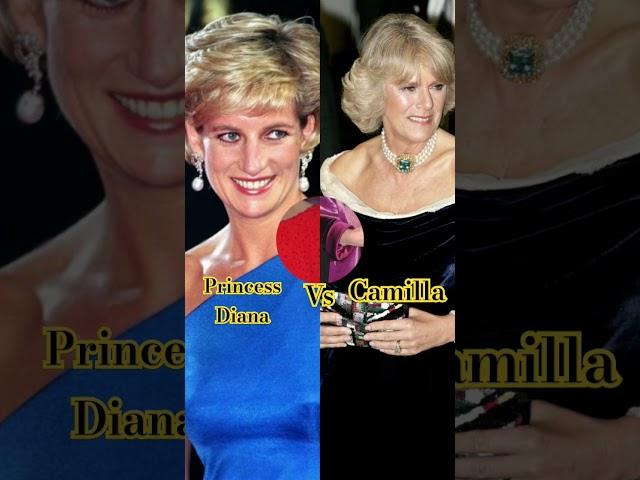 Princess Diana Vs Camilla #diana #camilla #shorts