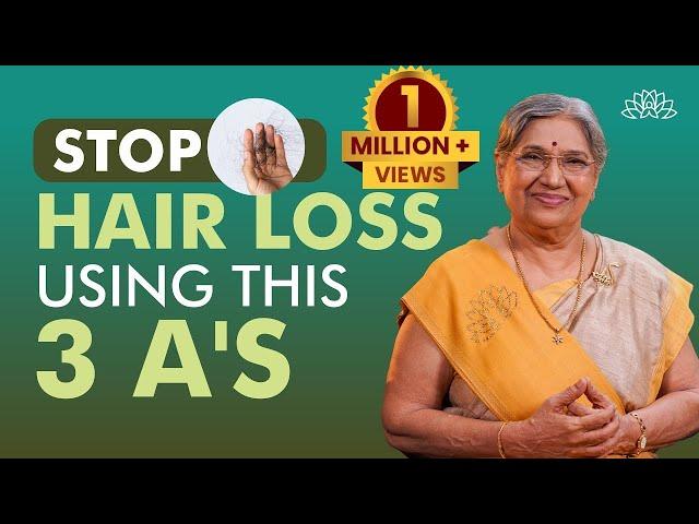 3 Quick Ways to Stop Hair Loss and Keep  Your Hair Healthy | Hair Fall Treatment I Hair Growth Tips