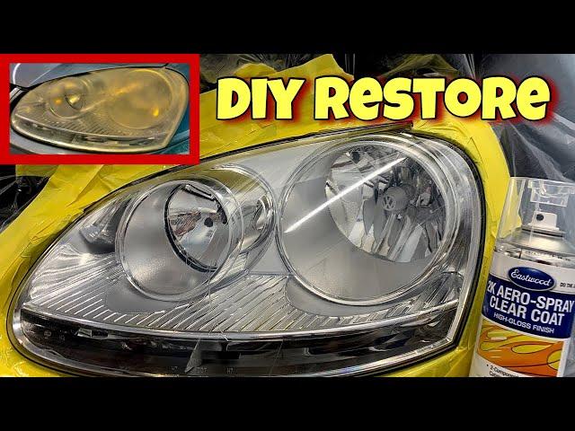 The BEST Guide to Restore Headlights PERMANENTLY!