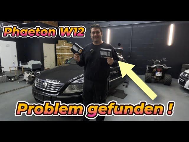 12 Zylinder für unter 1000 € repariert ? Unser VW Phaeton W12 lebt wieder !