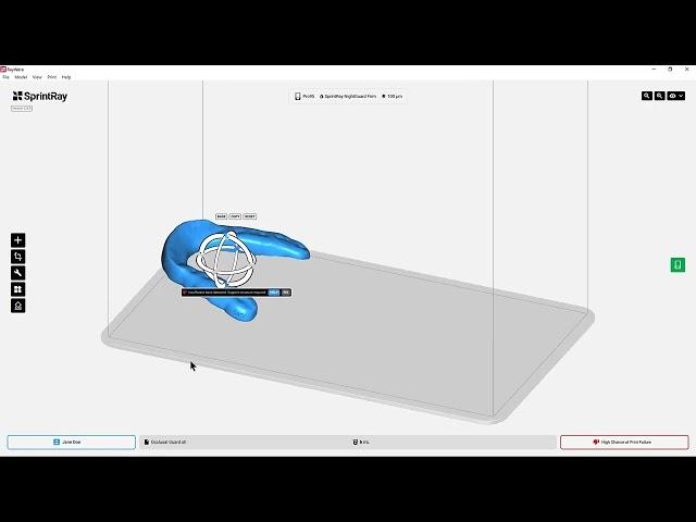 Occlusal Guards - Preparing Occlusal Guards for Print with SprintRay Flex and Firm