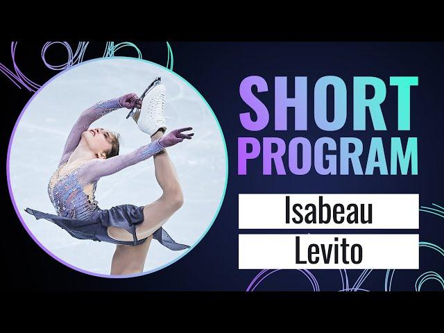 Isabeau LEVITO (USA) | Women Short Program | Montréal 2024 | #WorldFigure