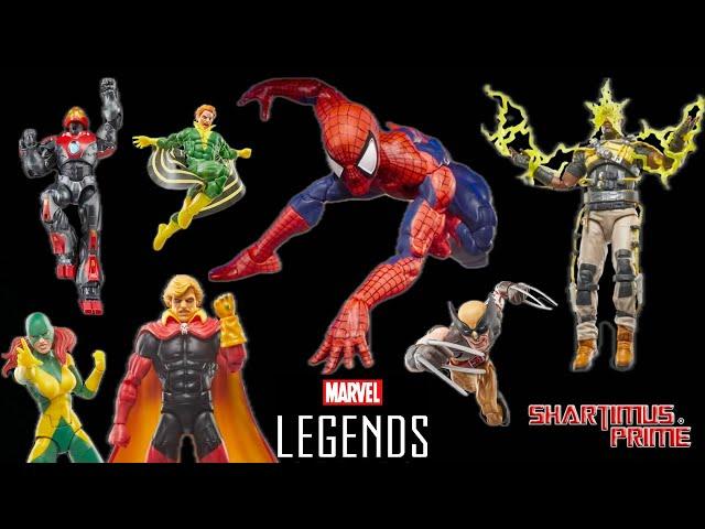 NEW Marvel Legends Spider-Man Maximum Series Electro, Ultimate Iron Man, and More! Reveal Recap