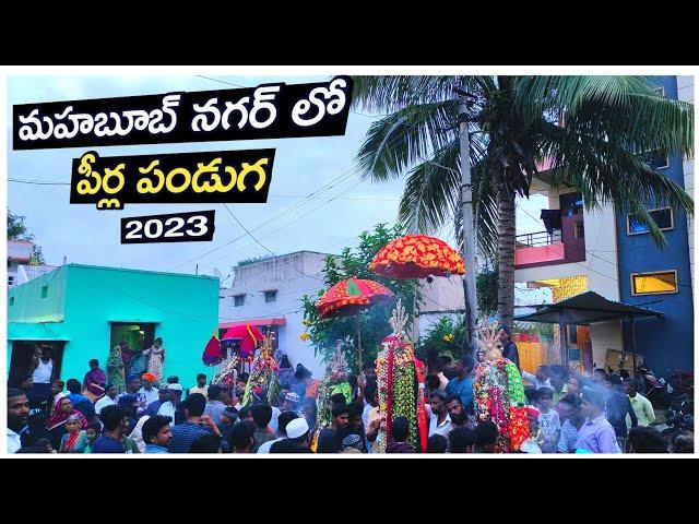 Moharram Festival in Mahabubnagar || Palamuru Peerla Panduga  #moharram  #peerlapanduga