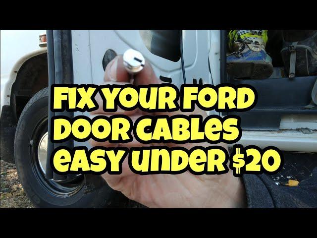 Ford door cable end repair cheap!