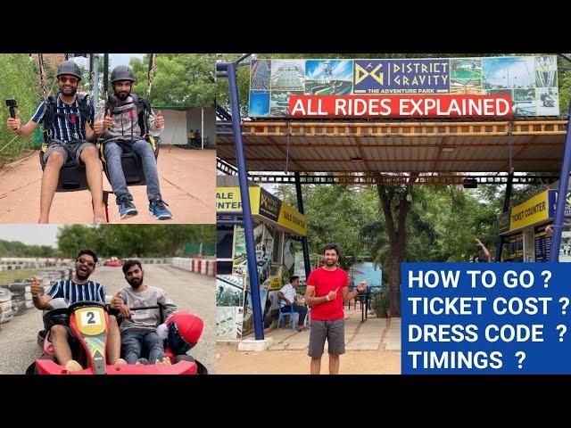 District Gravity Hyderabad | Adventure Park | Full Tour