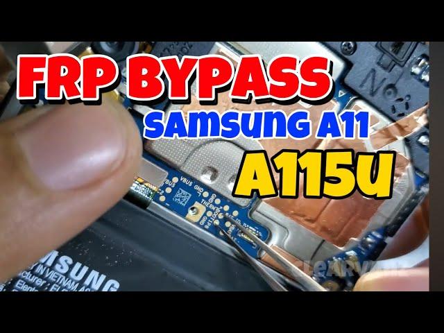 Samsung A11 A115U Frp bypass using Chimera Tool