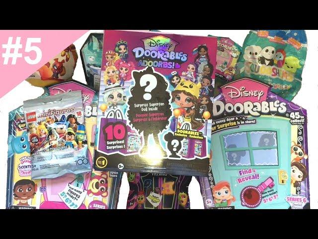 Disney Blind Bags: Adoorbs Doll, Doorables Packs, Squooshems Squishmallows, TWST, Marvel  Ep# 5