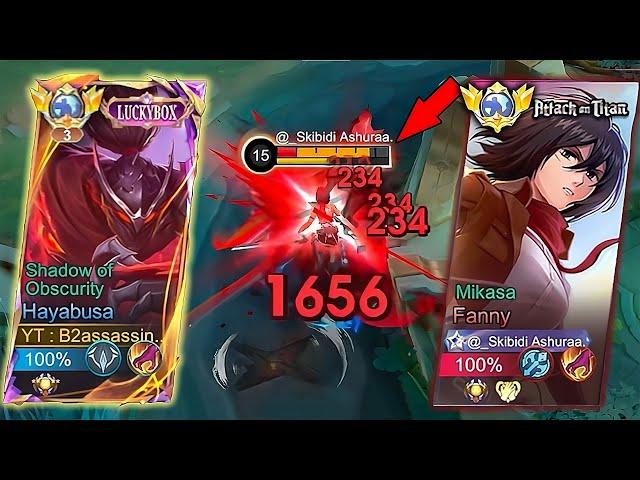 GLOBAL HAYABSUA SOLO MET GOD FANNY what happend? -Mobile Legends