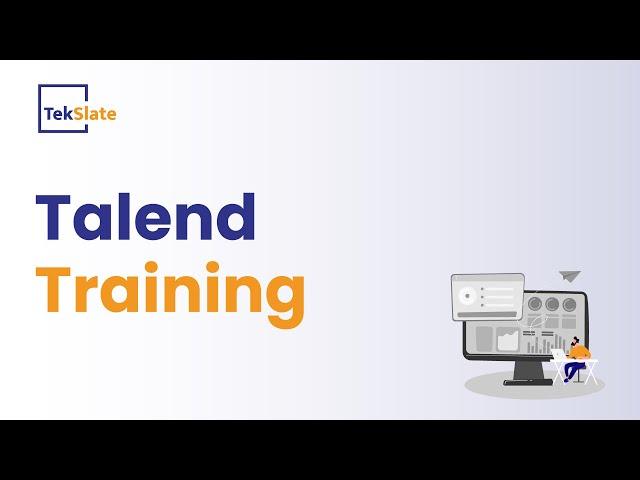 Talend Training | Talend Online Certification Course [Talend Demo Video] - TekSlate