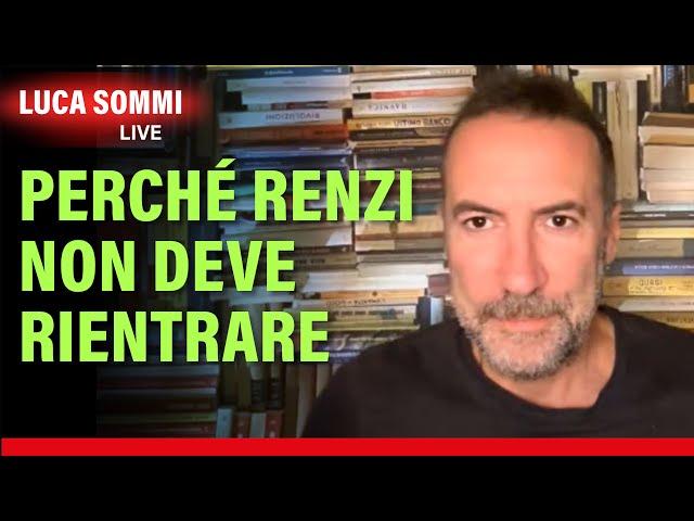 Perché Renzi non deve rientrare