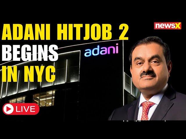 LIVE: Gautam Adani US Indictment Case | US Charges Gautam Adani With Fraud | Solar Project | NewsX