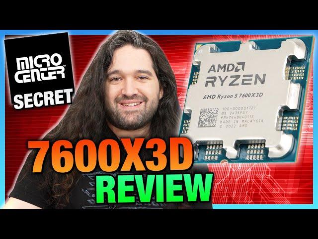 AMD's Silent Launch: Ryzen 5 7600X3D CPU Review & Benchmarks vs. 7800X3D, 5700X3D, 9800X3D