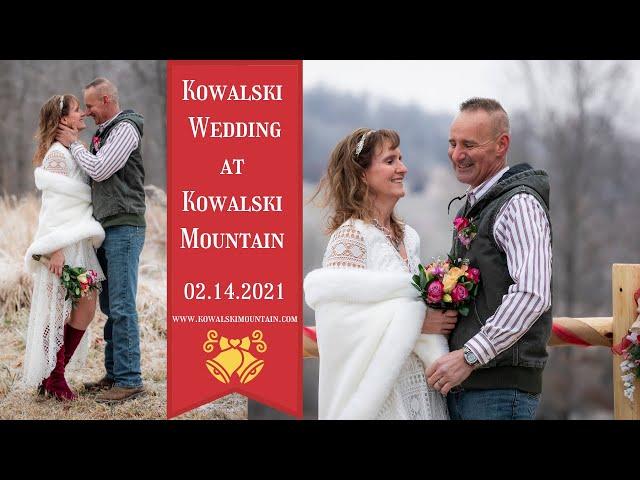 Kowalski Wedding at the Hitching Post on Kowalski Mountain