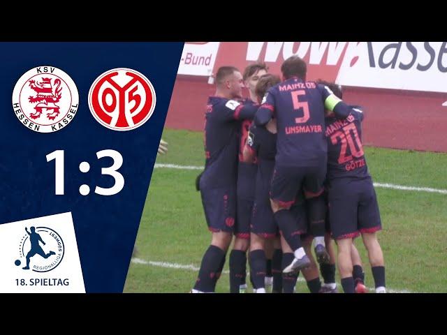 Mainz beendet Flaute | KSV Hessen Kassel - 1. FSV Mainz 05 II | 18. Spieltag RLSW