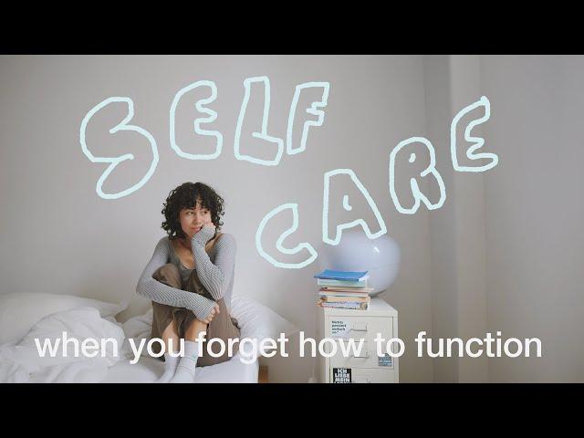 a self care guide for when you’re feeling existential ⊹˚.