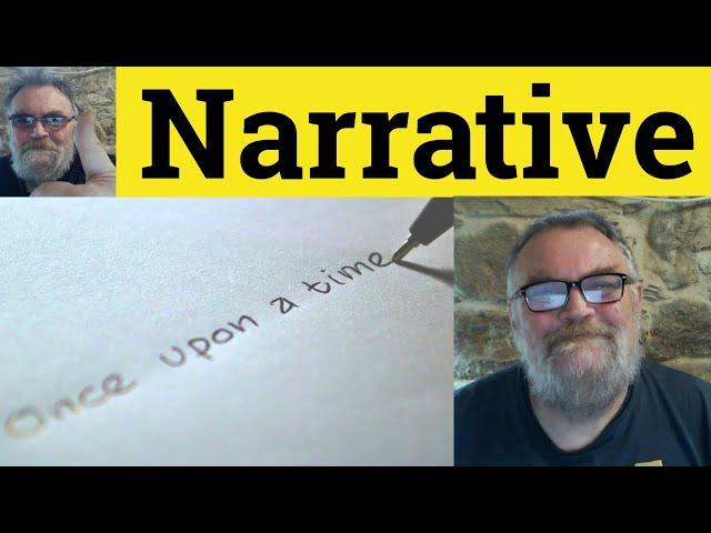  Narrative Meaning - Narrative Defined - Narrate Examples - Narrative Definition Narrative Narrate