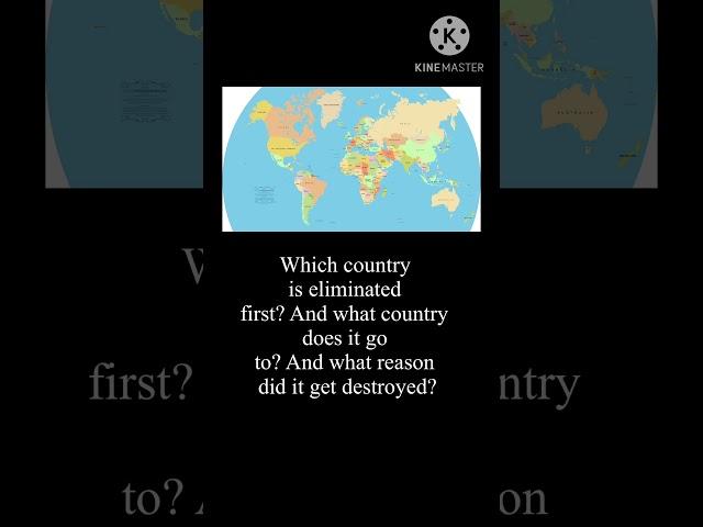 Which country is eliminated first? Read directions and comment. #countries #memes #allcountries #fun