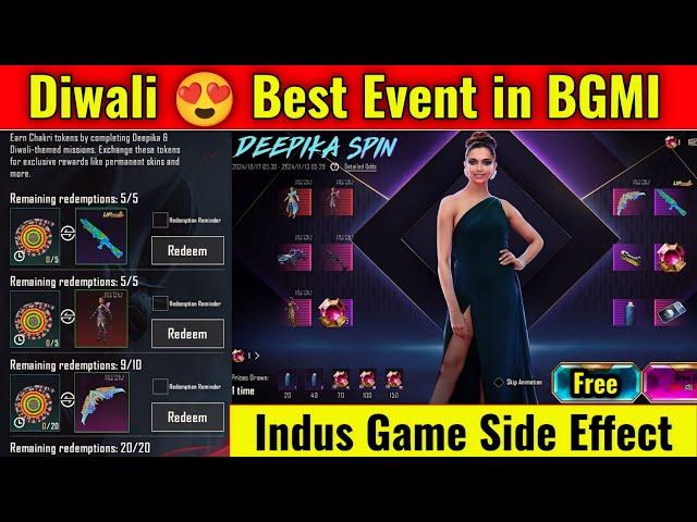 BGMI Best Event This Year | Free Upgrade Gun in Event | Deepika Free Diwali Event | Prajapati Gaming