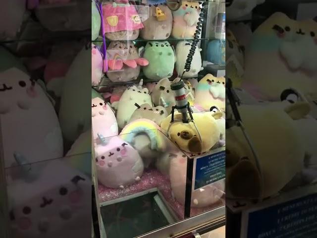 Pusheen Claw Machine  #shorts #clawmachine #pusheen #arcade