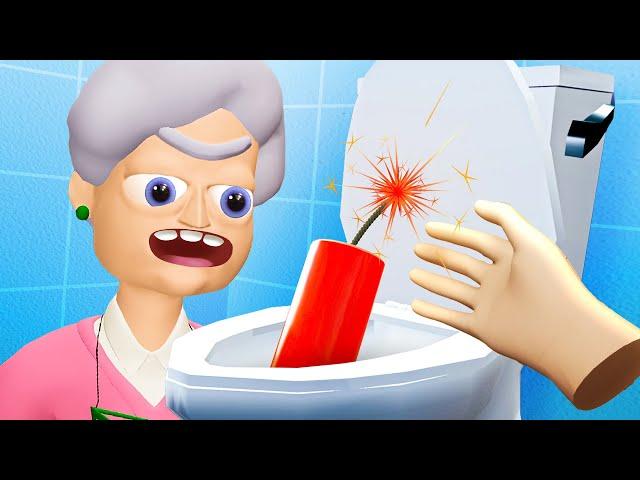 I Blew Up the TEACHERS TOILET With A Bomb - Bad Boy Simulator VR