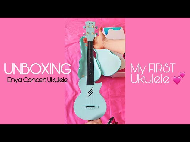 Unboxing | My FIRST Ukulele  | Ukulele Newbie | Enya Concert Ukulele Nova | Ukulele Beginner