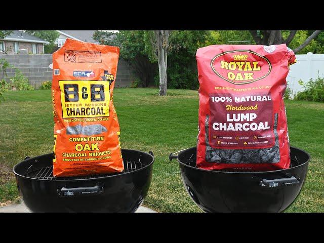 Charcoal Face-Off: Lump VS Briquetes