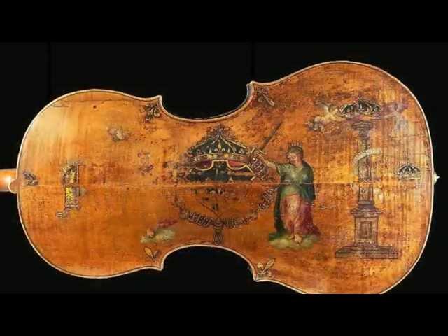 Demonstration of the Andrea Amati cello, The King (mid-16th century)