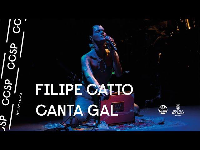 MÚSICA | Filipe Catto canta Gal