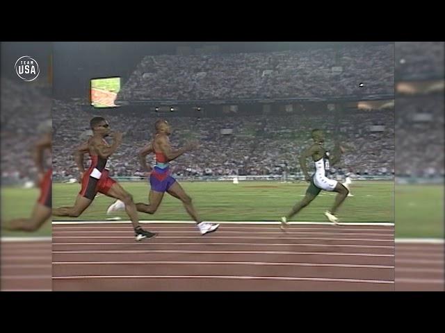 Michael Johnson Sprints To Gold At 1996 Olympic Games | Gold Medal Moments Presented By HERSHEY'S