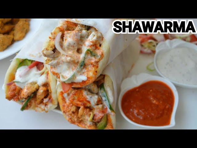 SHAWARMA Step by Step Recipe by (YES I CAN COOK)