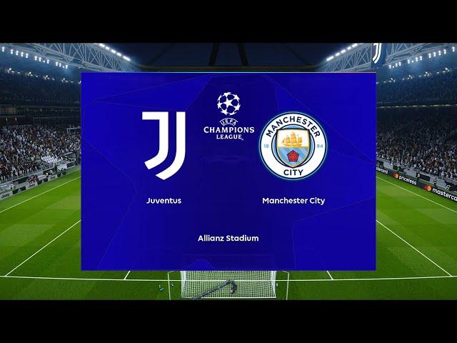 Juventus vs Manchester City | Allianz Stadium | 2024-25 UEFA Champions League | PES 2021