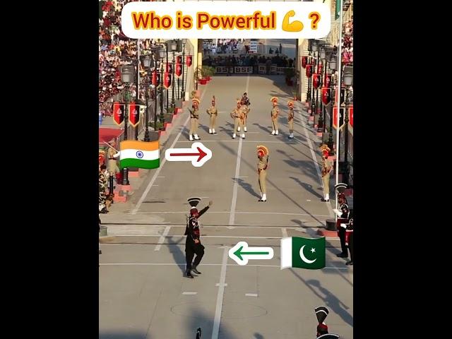  Border Fight Scene in Flag Ceremony at Attari Wagah Border