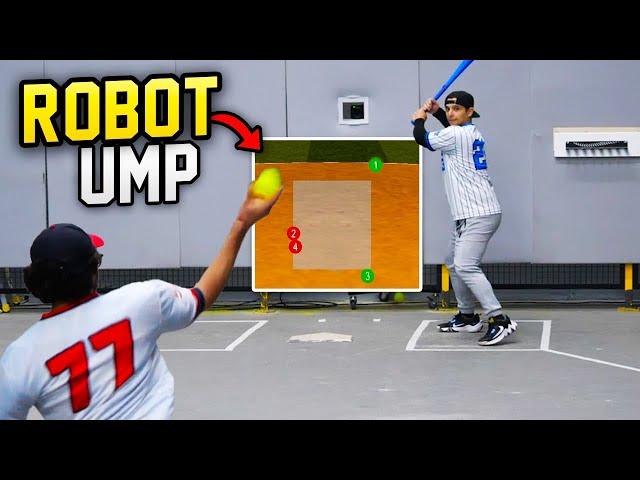 We tested a real Robot Umpire in a game!